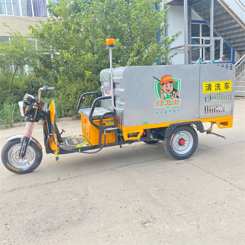 邵阳电动高压冲洗车CX700A（不锈钢箱体）