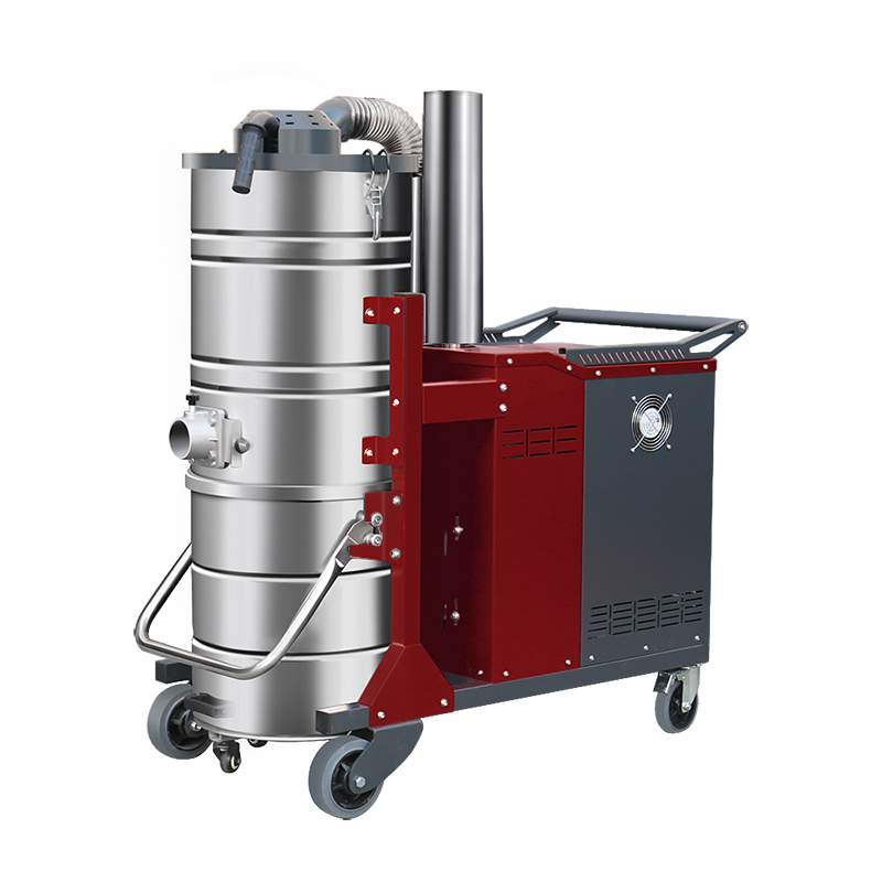 邵阳坦洁380V 双桶手动反吹工业吸尘器X8系列