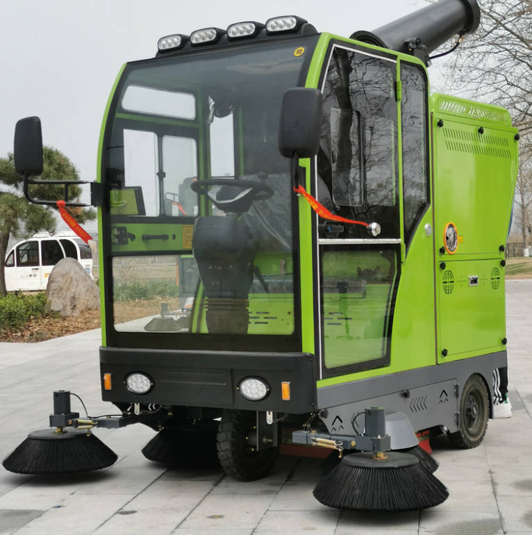 邵阳道路清洁广泛应用电动环卫清扫车